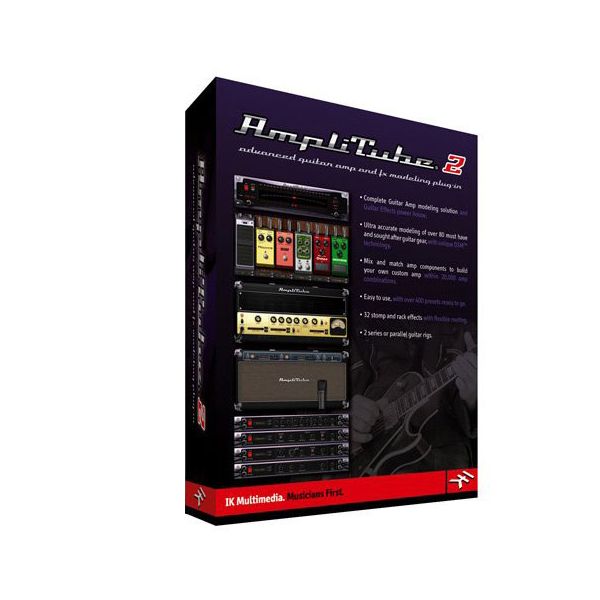 IK Multimedia Amplitube 2 Gitar Ve Bas Yazılımları