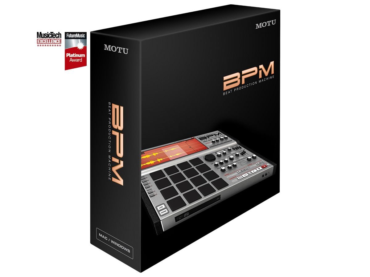 MOTU BPM Advanced Urban Rhythm Instrument Yazılım