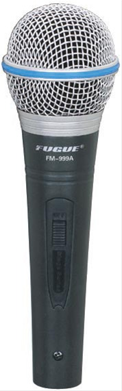 Fugue FM-999A Dinamik Mikrofon + Mikrofon Kablosu