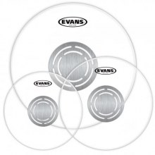 Evans ETP-PC1CLR-F 3'lü Power Center Fushion Clear Tom Deri Seti