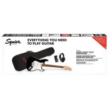 Squier Affinity Stratocaster Laurel Klavye Black Mustang Micro Elektro Gitar Seti