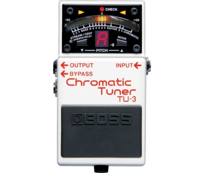 Boss TU-3 Chromatic Tuner Bas ve Elektro Gitar için