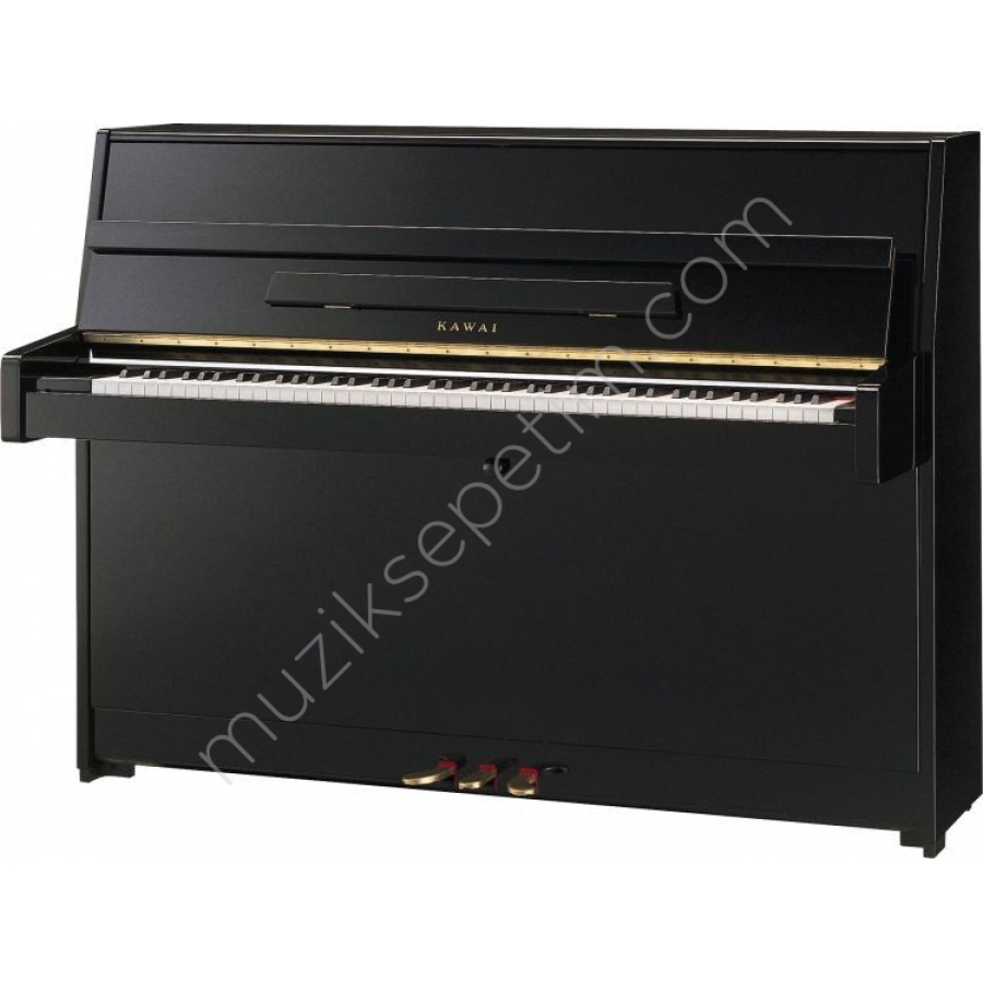 KAWAI K15E M/PEP Parlak Siyah 110 CM Duvar Piyanosu En Uygun